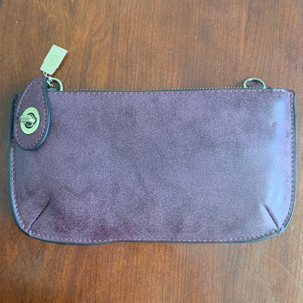 Purple Clutch/Wristlet